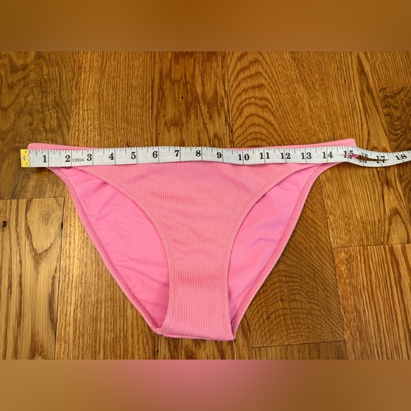 Melissa Odabash Ribbed Pink Bikini Bottoms Size 10 - Picture 9 of 10